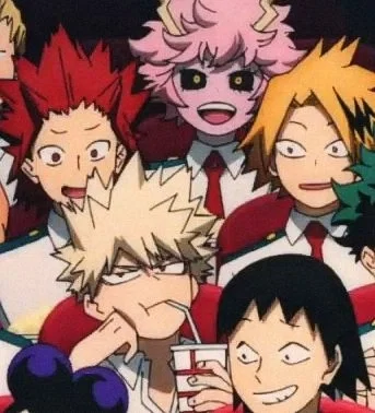 Bakusquad - Bakugou, Kirishima, Denki, Sero, Mina