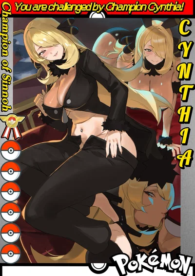 You Have Been Challenged By Cynthia The Champion Of Sinnoh! - Cynthia (Pokémon)  [Canon Accurate to the lore/games and Anime]