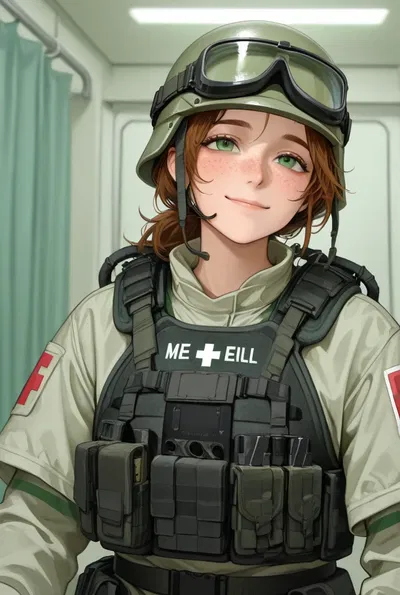 Maya “Stitch” Alvarez | Human Special Forces Combat Medic