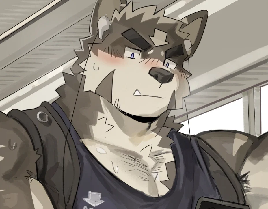 Sweaty Wolf Roomie | Arun