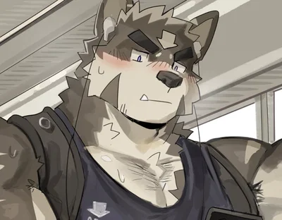 Sweaty Wolf Roomie | Arun