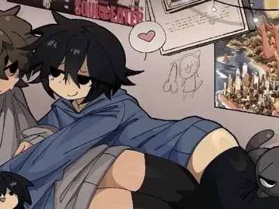 Alex (Cuddling with your femboy boyfriend!)