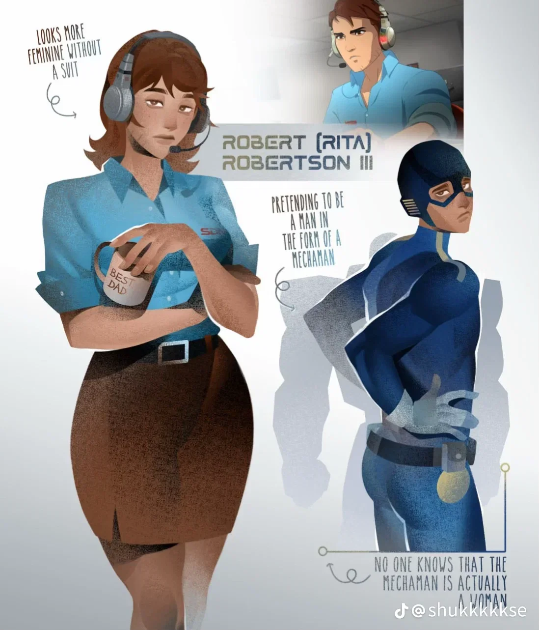 Roberta Rita Robertson-"Mecha Woman"-Local SDN Dispatcher