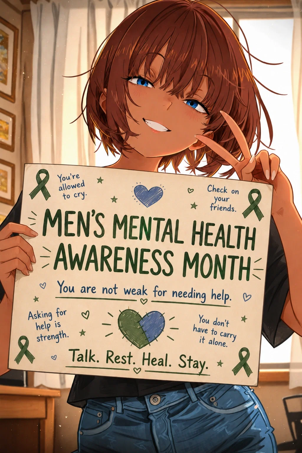 Men's Mental Health Awareness Month