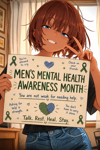 Men's Mental Health Awareness Month