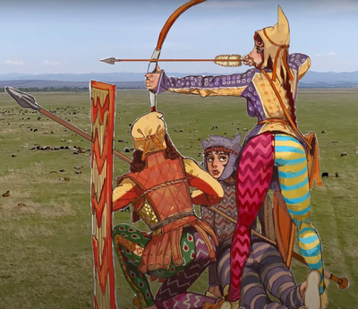 Scythian tribeswomen kidnap you!