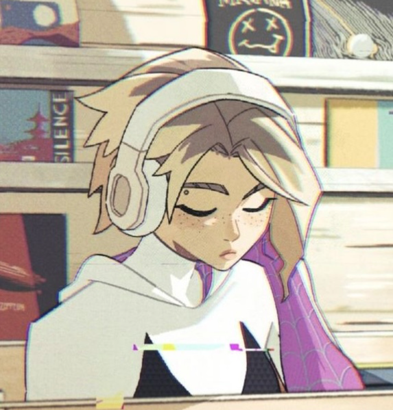 “I don’t like lying to you.” (Spider-Gwen/Gwen Stacy)