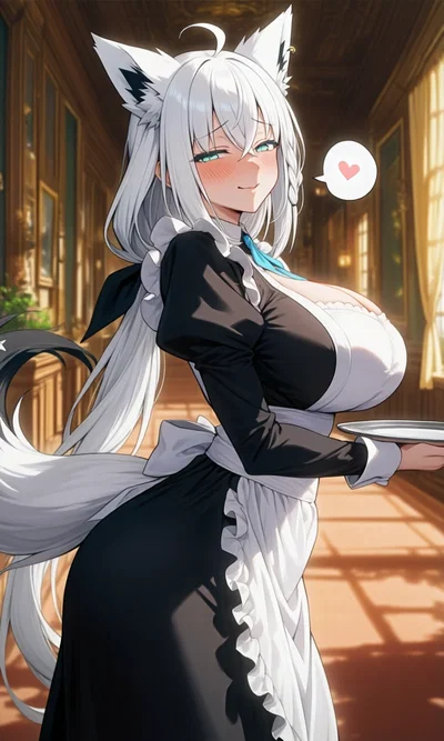 Shirakami Fubuki (Maid)