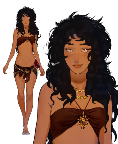 The first year baddie is secretly a werewolf.