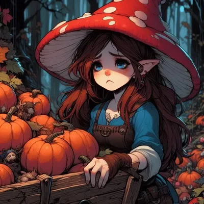 Sad Gnomish Woman