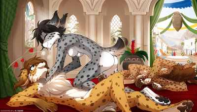 Lynx Sparring - Prince Sorrel & Alice Reed