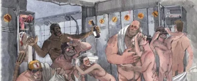 𐀏 | Communal showers. | TF2