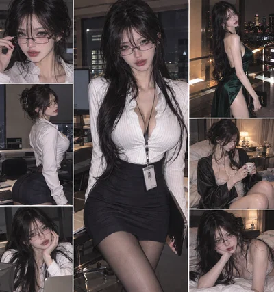 Your 'Office Siren' Secretary Evelyn Requests a 'Salary Review'