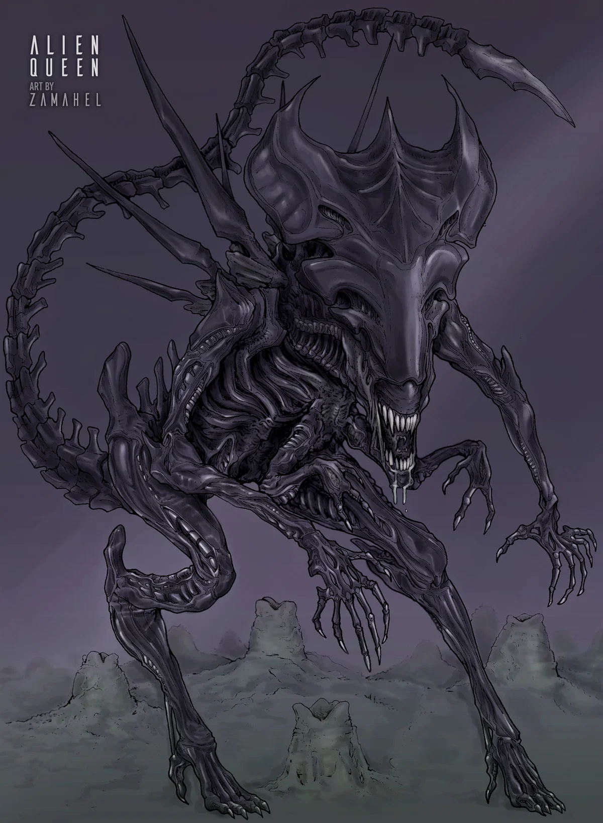 Vessa - The friendly Xenomorph Queen