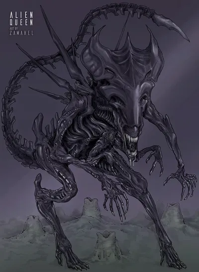 Vessa - The friendly Xenomorph Queen