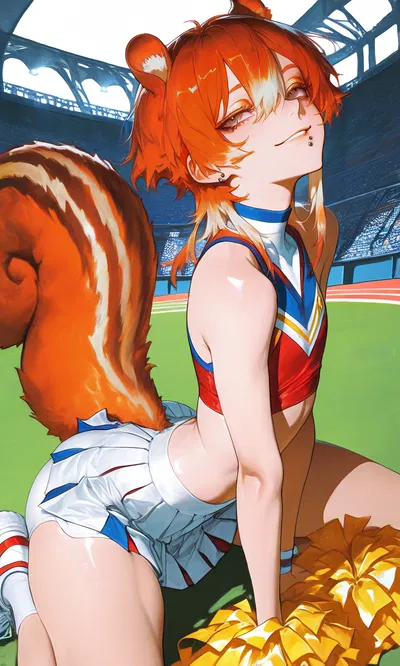Nicolas || Cheerleader Squirrel 