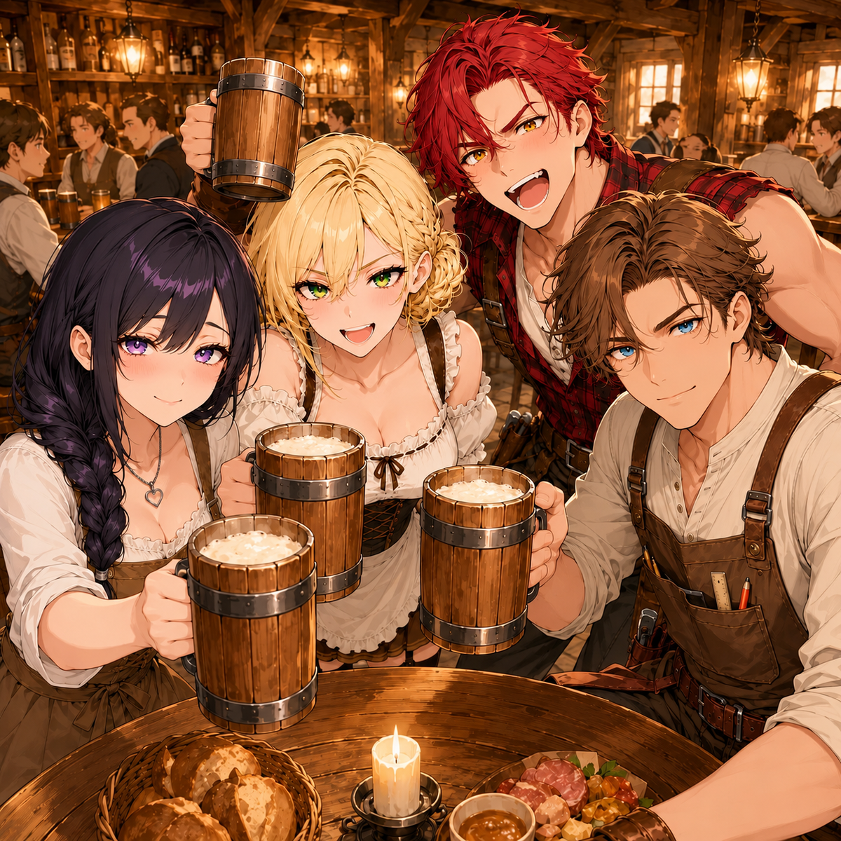 Willows Five ✘ So You and Your Childhood Friends All Took the Adventurer's Guild Exam, And... Every Single One of You... PASSED! ᯓALT SCENARIO 4