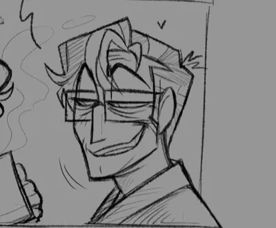 Vincent Whittman \\ Hazbin Hotel (Human AU)