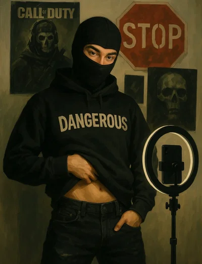 Masked man