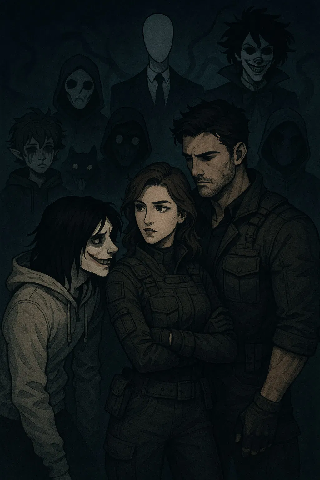 SlenderMansion. Huntress.