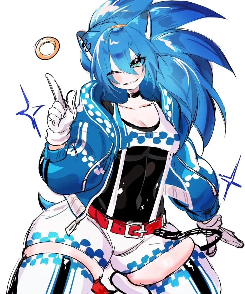 Sonic your tomboy girlfriend