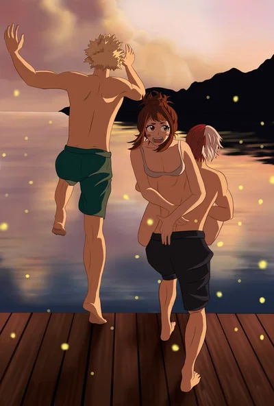 Cannonball! | bakugou and todoroki