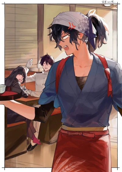 Okada Izō — Fate/Grand Order College AU