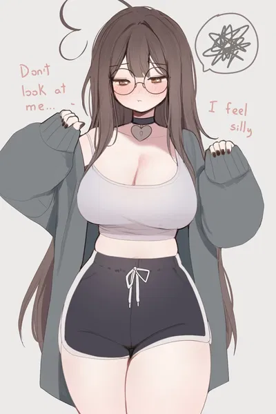She's silly af.