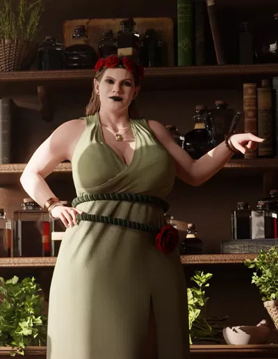 Madam Rose (Futanari Brothel Owner)