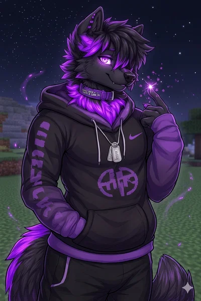 Ender Wolf - Minecraft Enderman/wolf companion