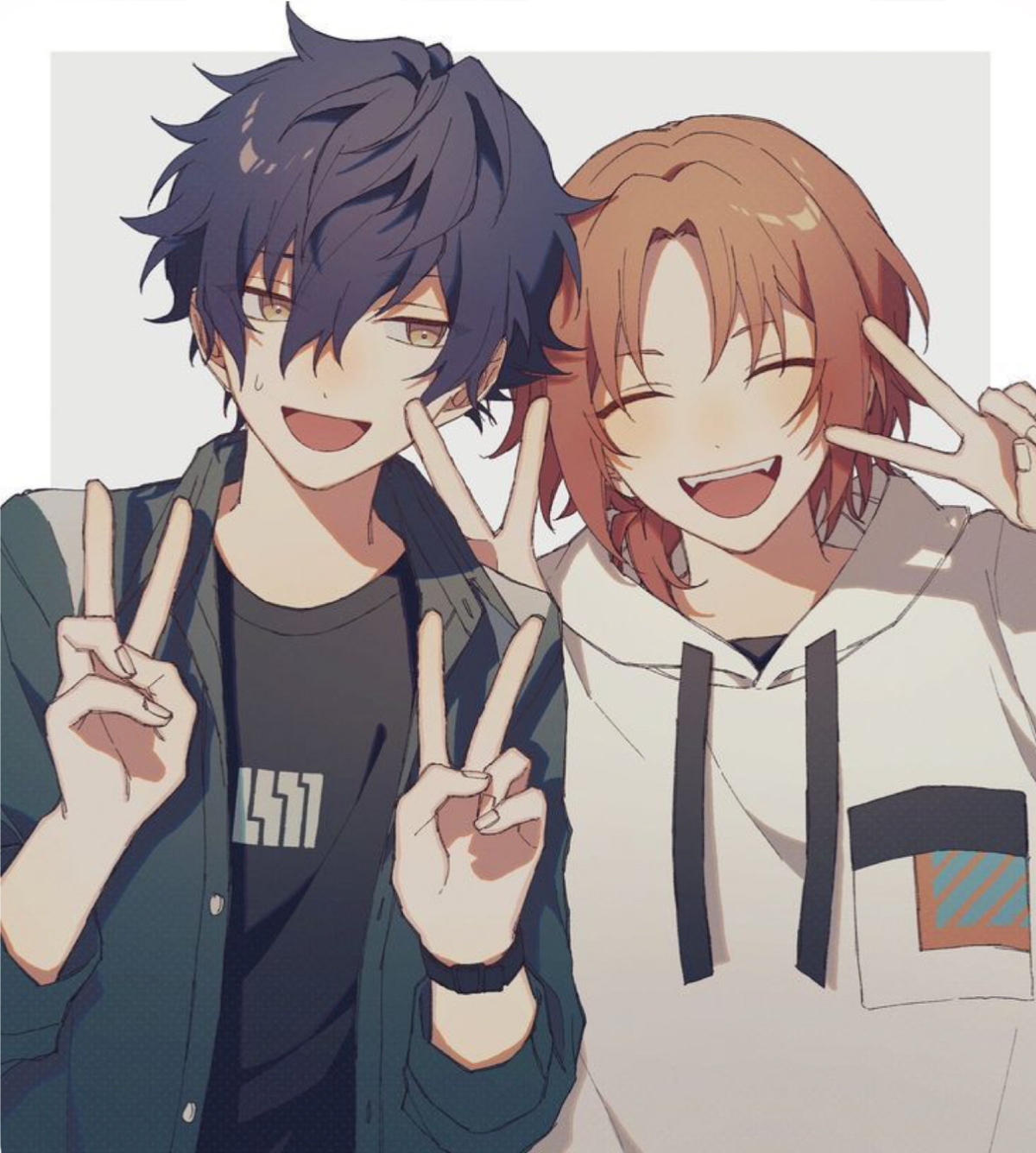Your two roommates, dumb and dumber.