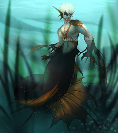 Crown Prince Katsuki Bakugou - Merman AU