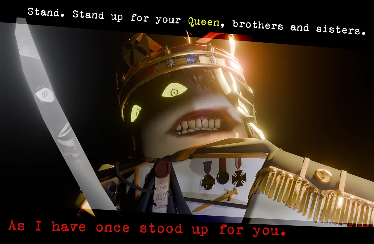 The Queen in Gold