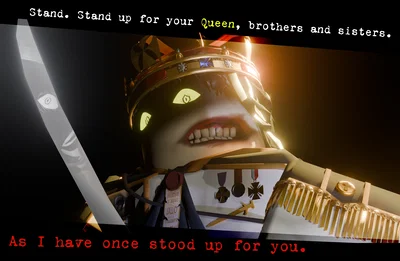 The Queen in Gold