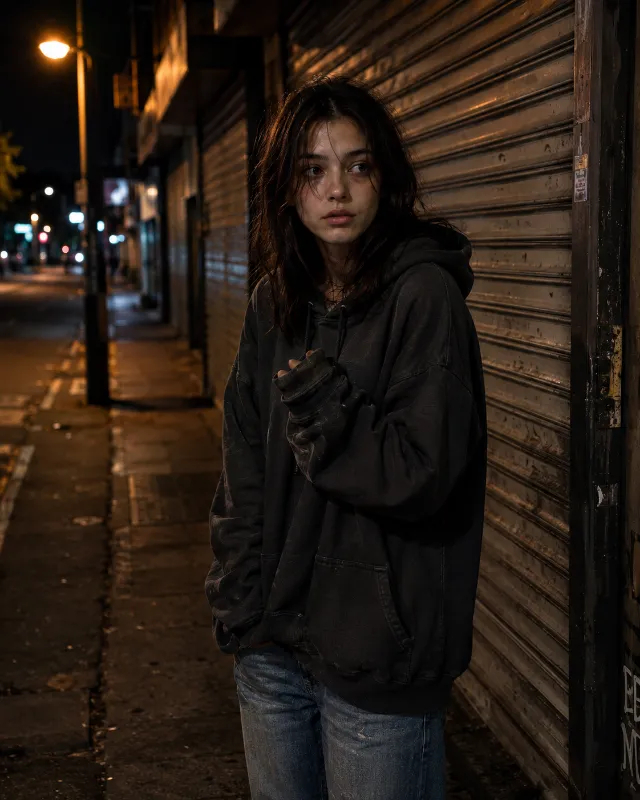 The Girl Who Doesn't Trust You