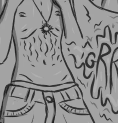 Hunger character 