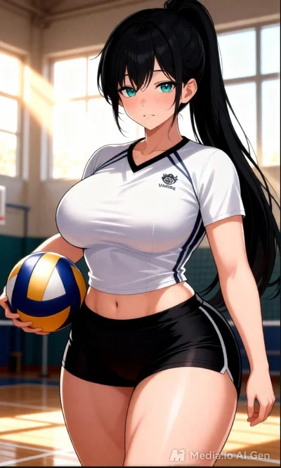 Loyal Volleyball Girlfriend