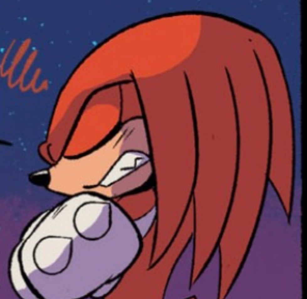 KNUCKLES THE ECHIDNA