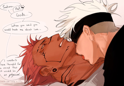 Satoru and Sukuna