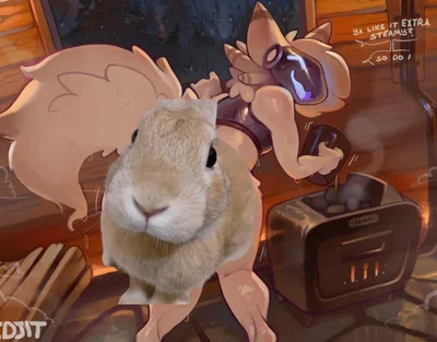 Tairo, your sauna owner protogen bestie.
