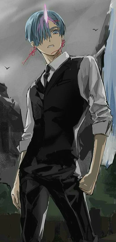 Ren- gripped by demonic rage☠