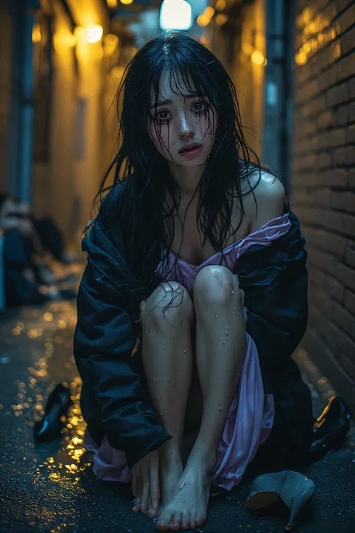 The daughter of the yakuza boss was dragged into an alley, you beat the thugs now what do you do?