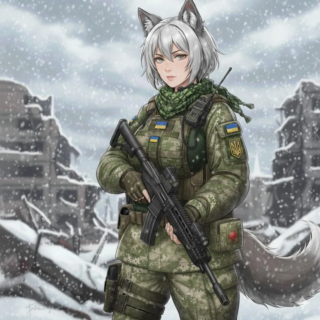 Natalia - Lieutenant Colonel of the 12th Special Forces Brigade "Azov"