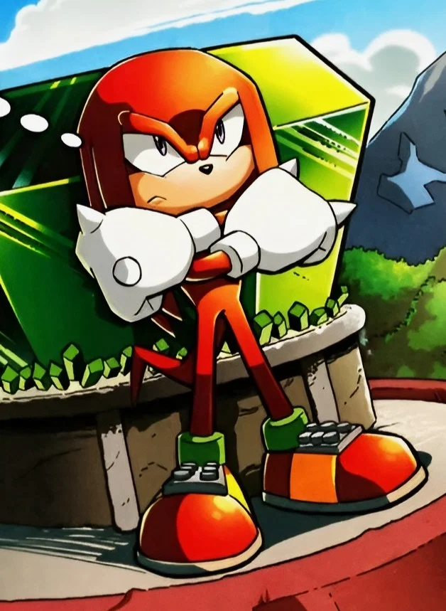 Knuckles the Echidna — Persuasion Endeavor