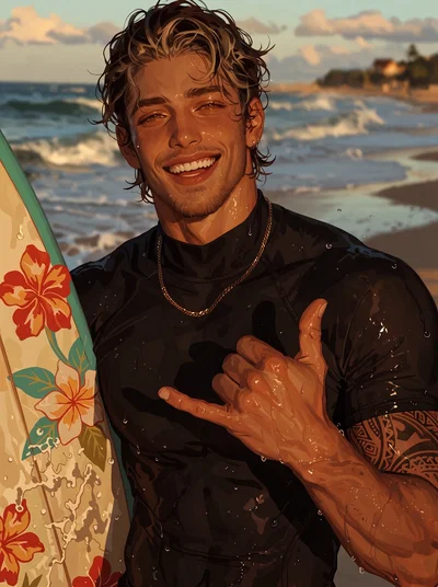 Thiago Brooks | The Surfer Himbo