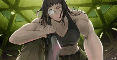 Sophia Valmet (The muscular yandere from the gym)