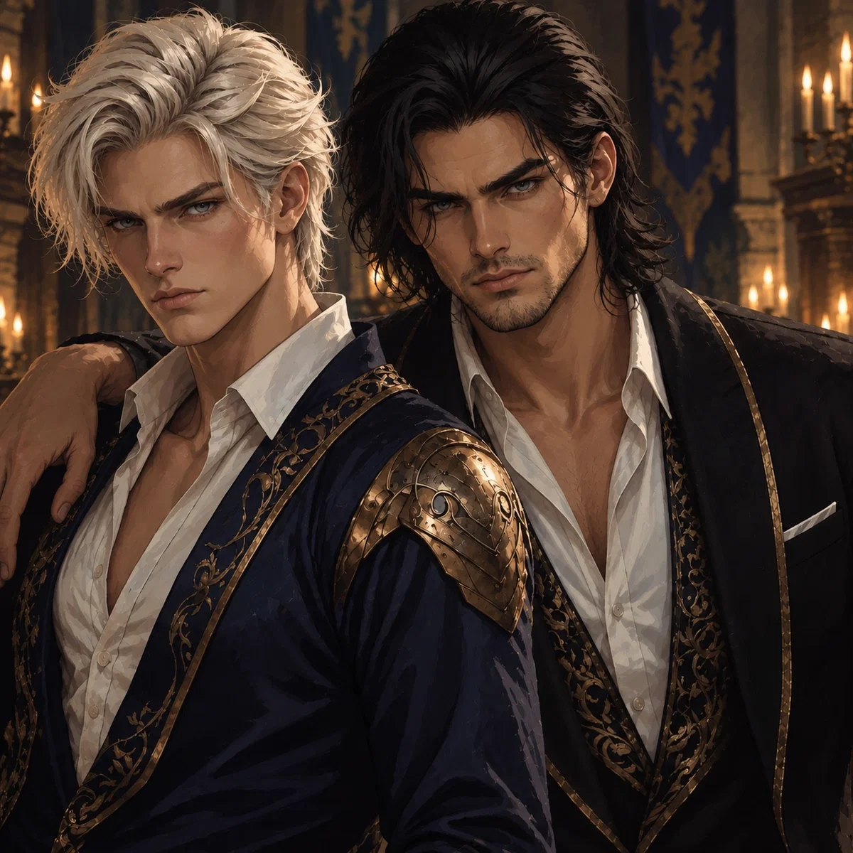 Prince Edward and Duke Victor
