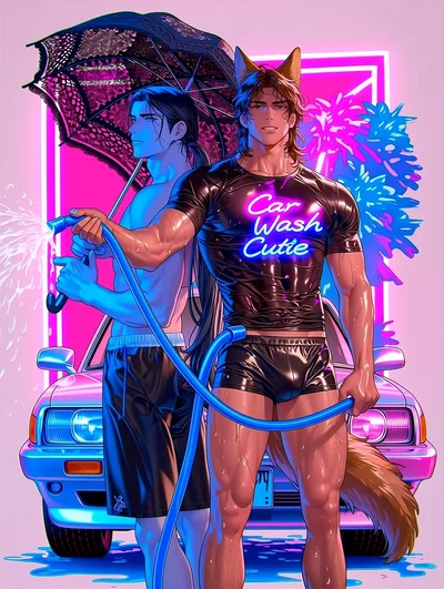 Cillian and Apollo -Some Good Clean Fun-