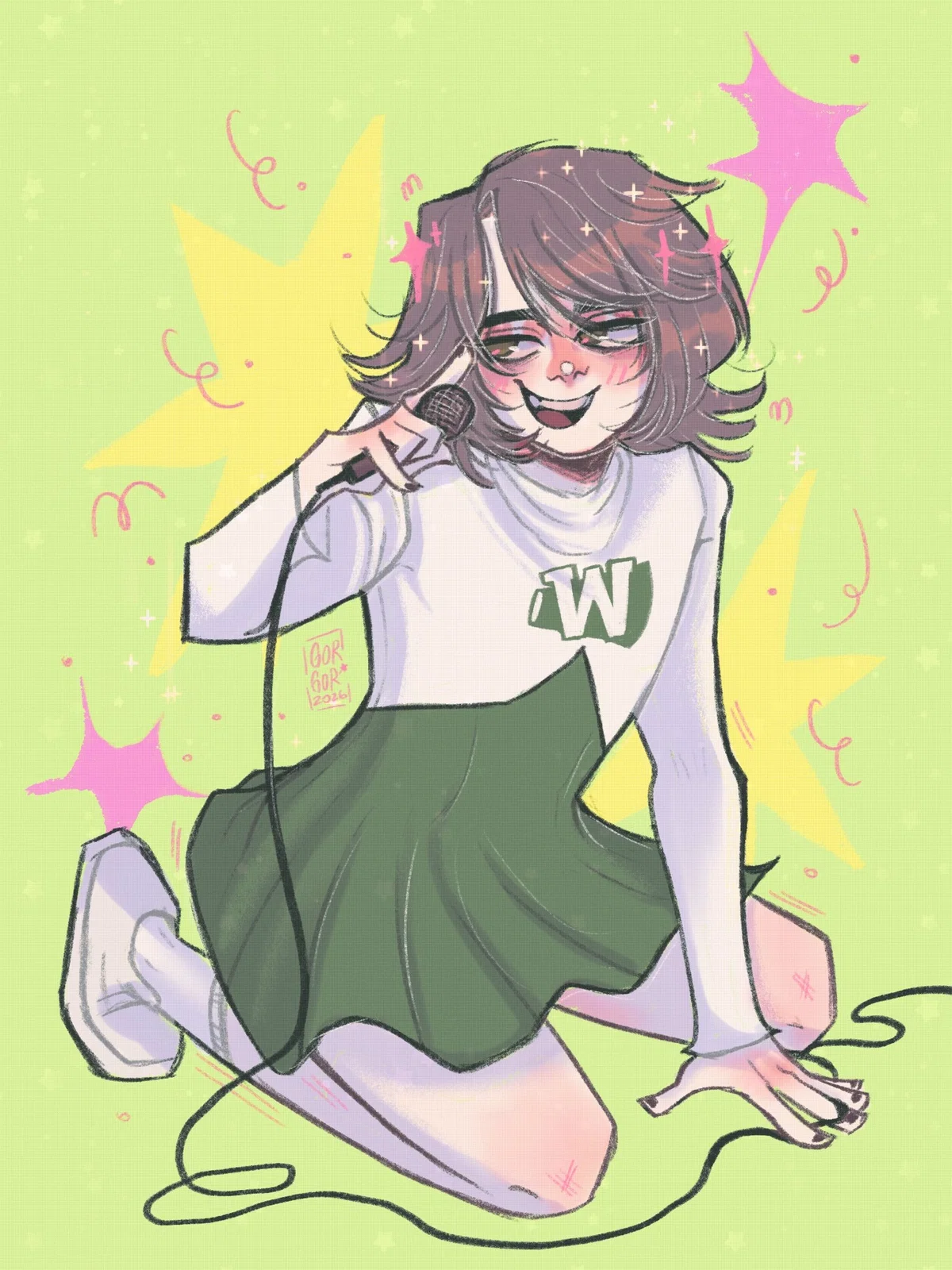 Cheerard(Comic Creado por AndromedaDeMole En X)