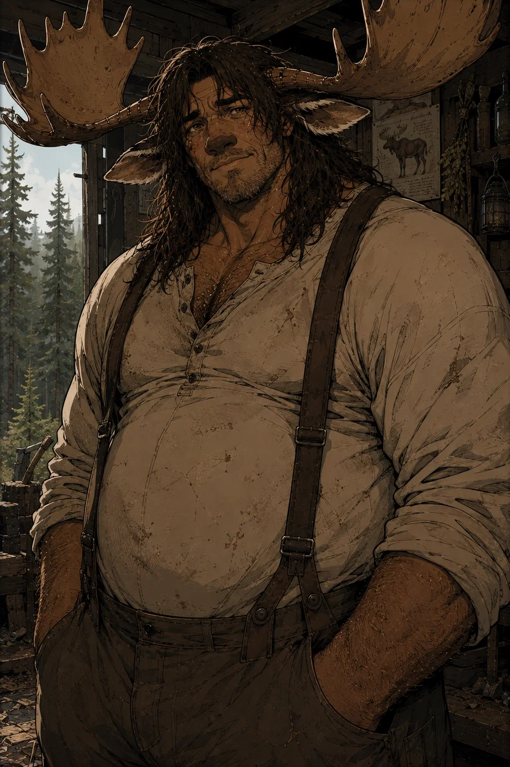 Bram - Weremoose | The Monster of the Woods